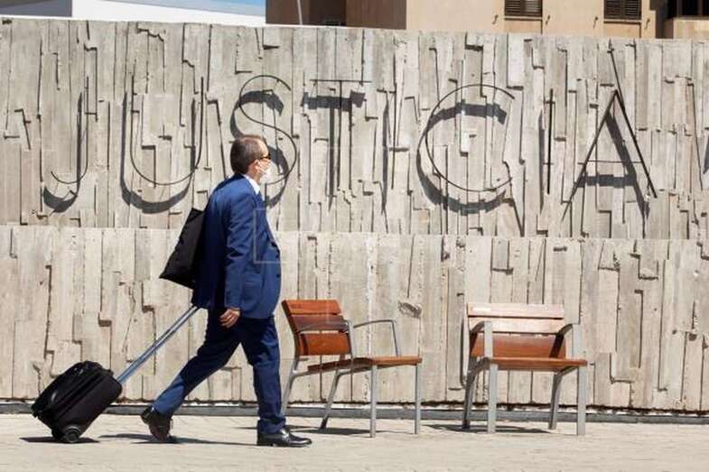 La órganos judiciales canarios registraron 97.620 asuntos en los tres primeros meses del año / EFE Quique Curbelo